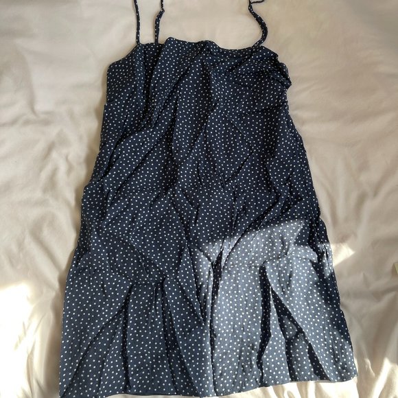 Abercrombie & Fitch Mini Polka Dot Dress XS Petite - Picture 1 of 1